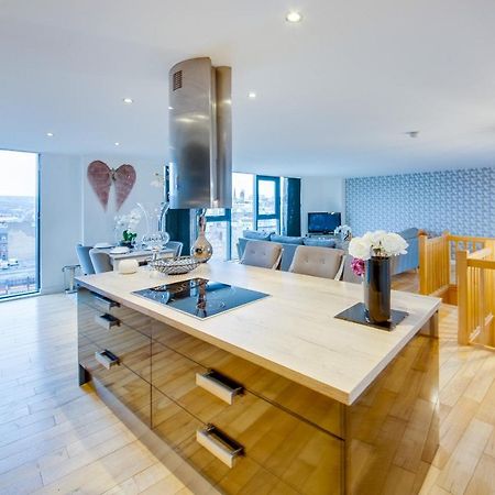 Spacious 3-Bed Penthouse With City Sky Line Views Sheffield Eksteriør billede