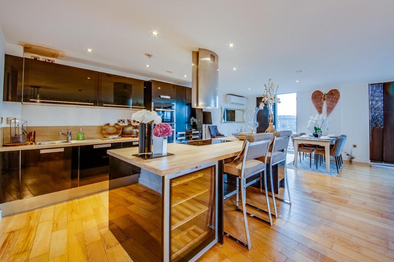Spacious 3-Bed Penthouse With City Sky Line Views Sheffield Eksteriør billede