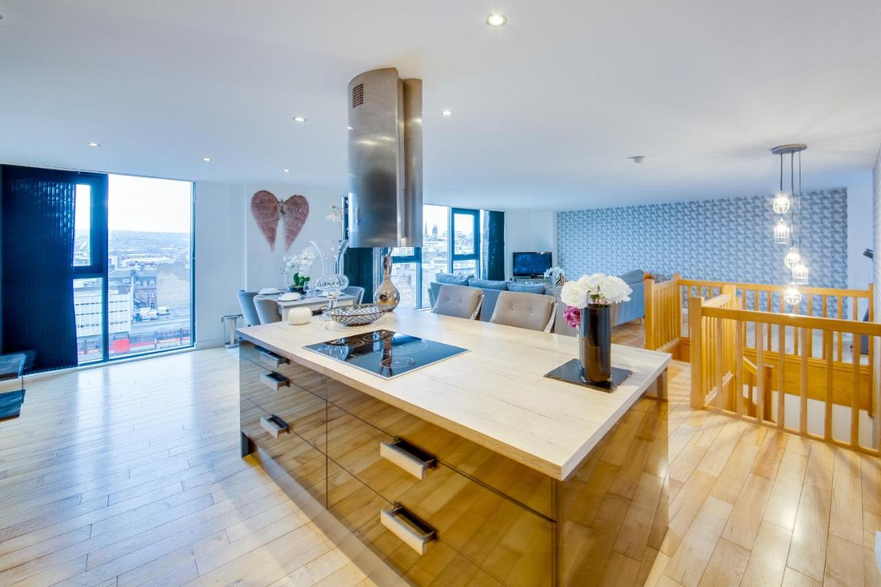 Spacious 3-Bed Penthouse With City Sky Line Views Sheffield Eksteriør billede